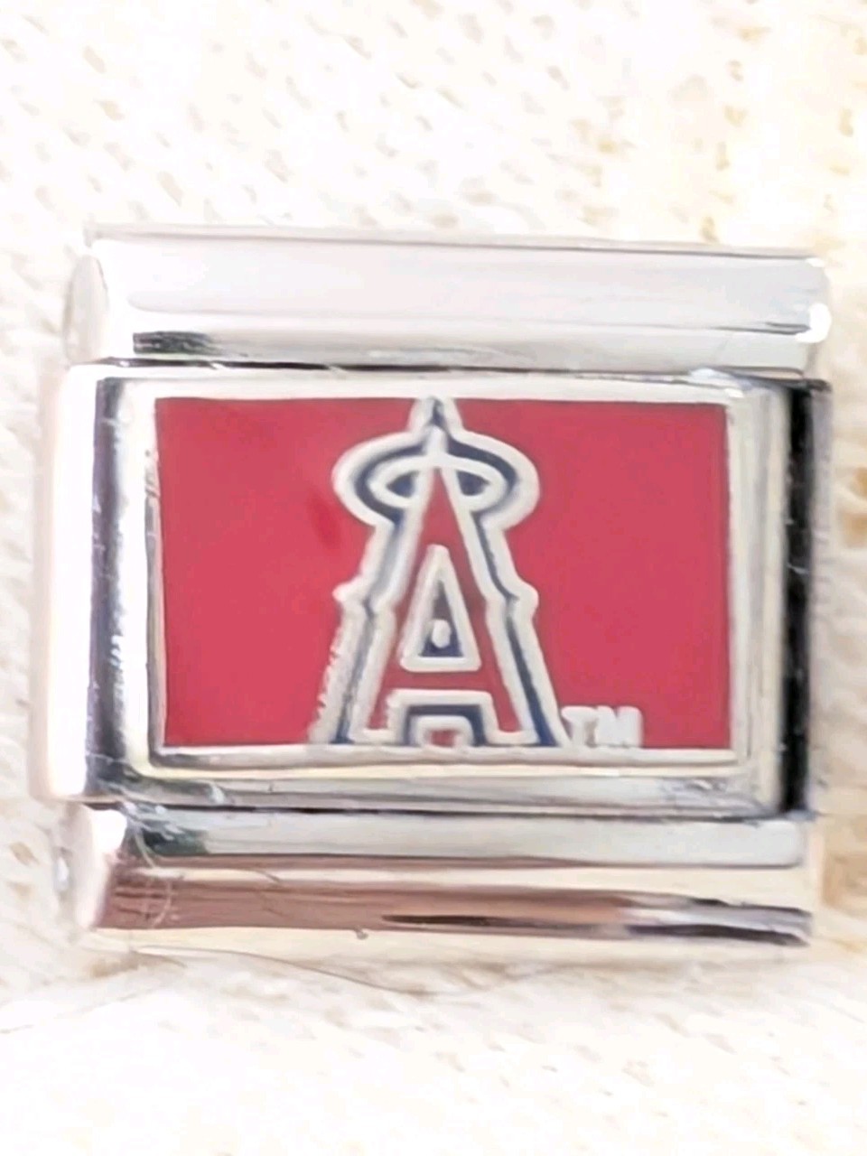 Peter David Licensed MLB Los Angeles Angels Italian Charm 9mm Link E189