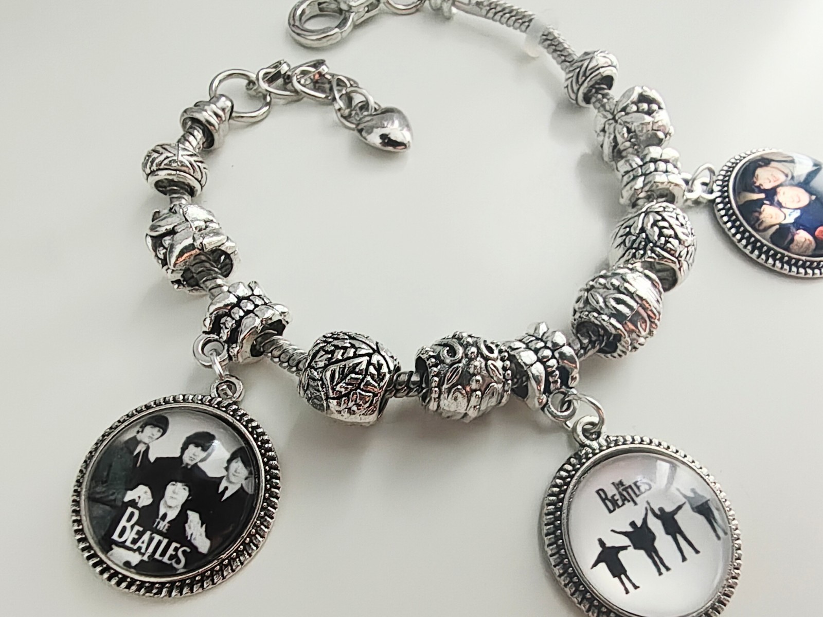 The Beatles Inspired Charm bracelet 18cm