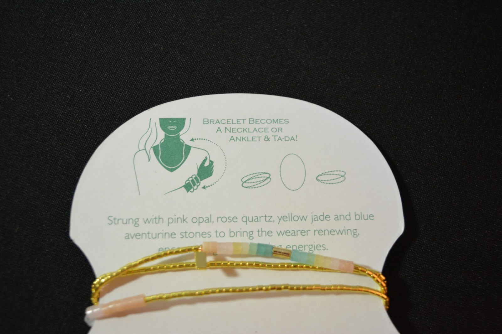 Scout Jewelry Wrap Daybreak Ombre Necklace Bracelet Anklet New!! Free Shipping