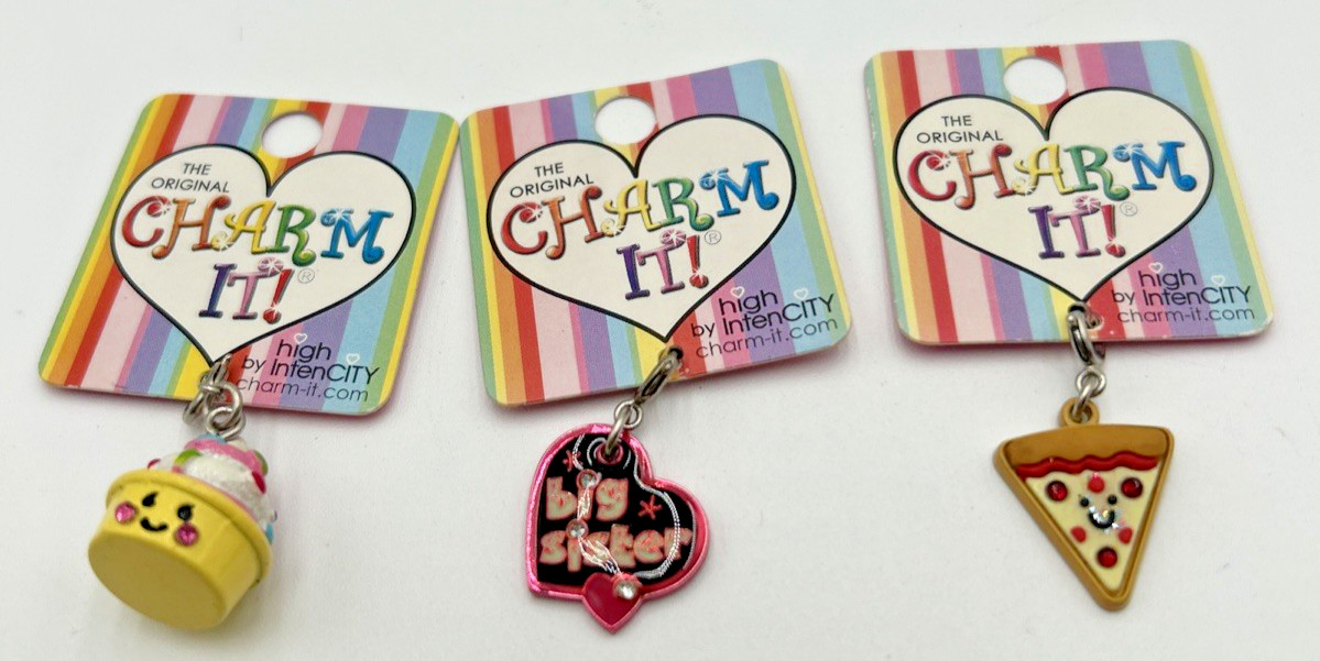 High Intencity CHARM IT! Bracelet Charms by High IntenCity LOT OF 3