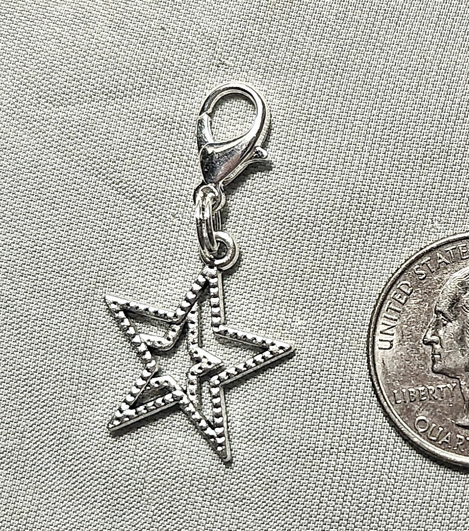 Celestial Clip Charms Backpack Purse Zipper Origami Keychain Space Stars