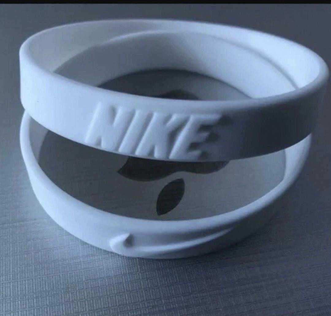 Nike Baller Band Silicone Rubber Bracelet Dubraes Dunks Jordan PICK YOUR COLOR