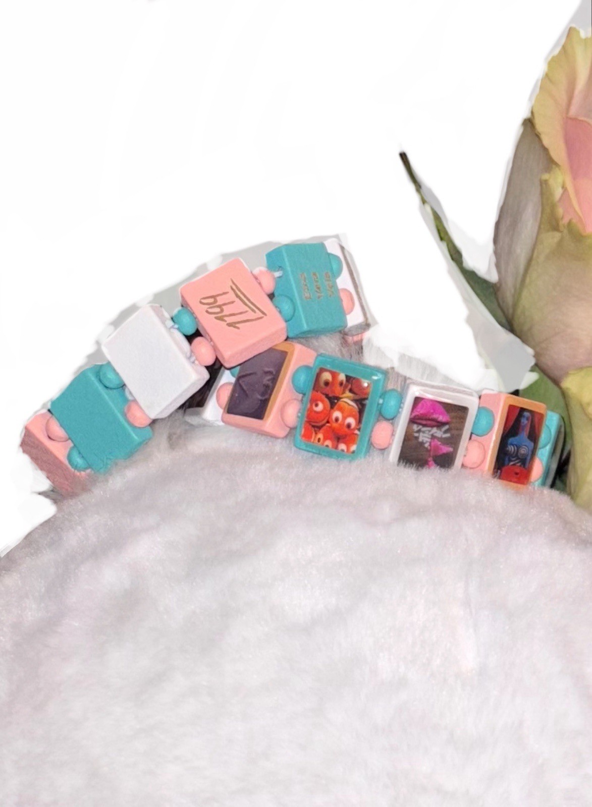 Fakemink x Bazo 1199.fm | Pastel Designer Bracelet Mens/Womens Uni-Sex Jewelry