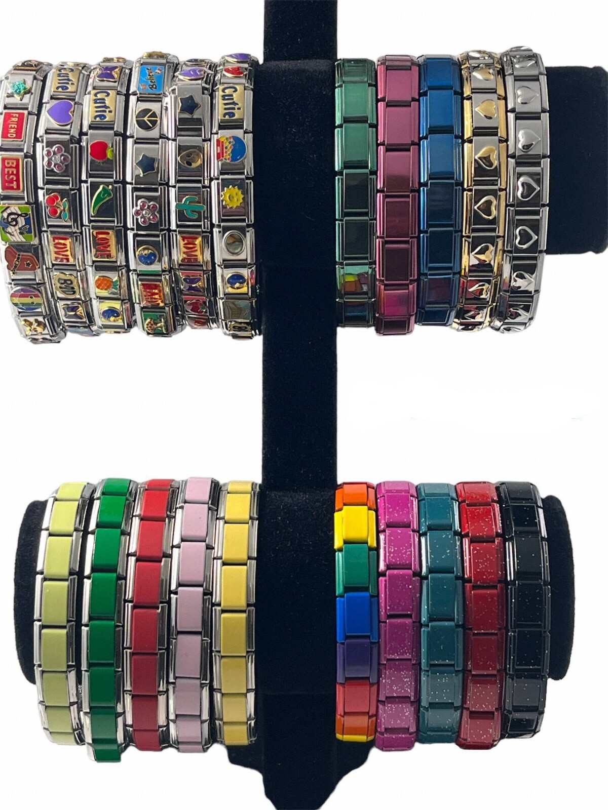 Italian Charms Lots to Choose from Italian Charm Links for your Bracelet (Set10)