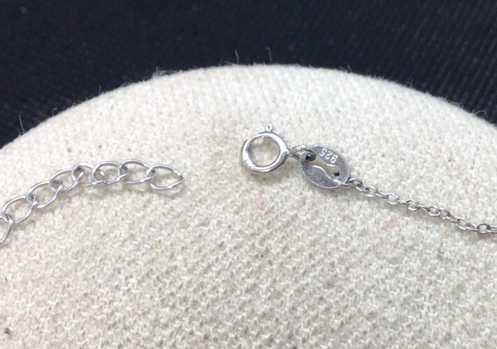 Vintage Sterling Silver 925 Cz Figure 8 Bracelet 8″ S716