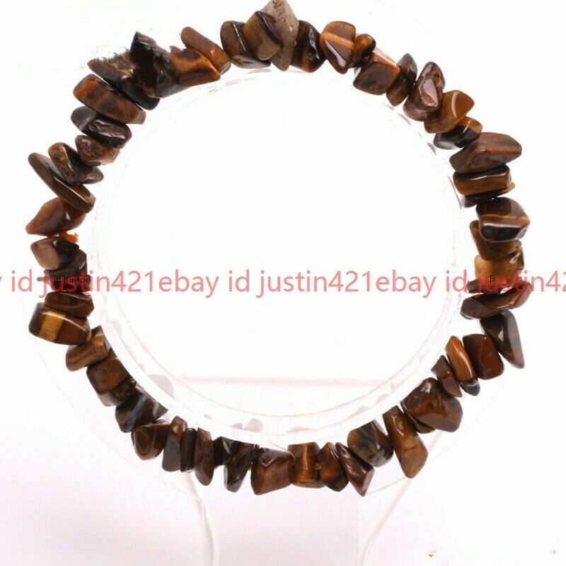 Wholesale Freeform Chips Nugget Handmade Beaded Stretchy Bracelet Free Shipping