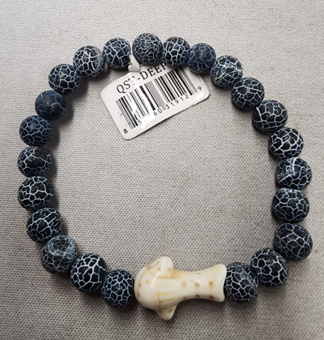 Lot Of 2 Fahlo The Quest & The Charge Beaded Bracelet 7″ No Tracking Card