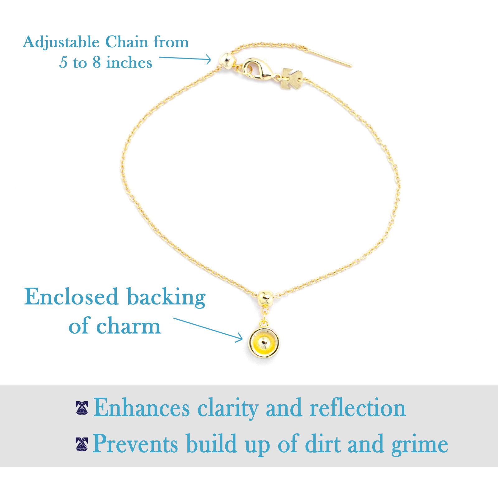 July Birthstone Bracelet, Red Bohemian Crystal, Gold or Silver Adjustable Chain