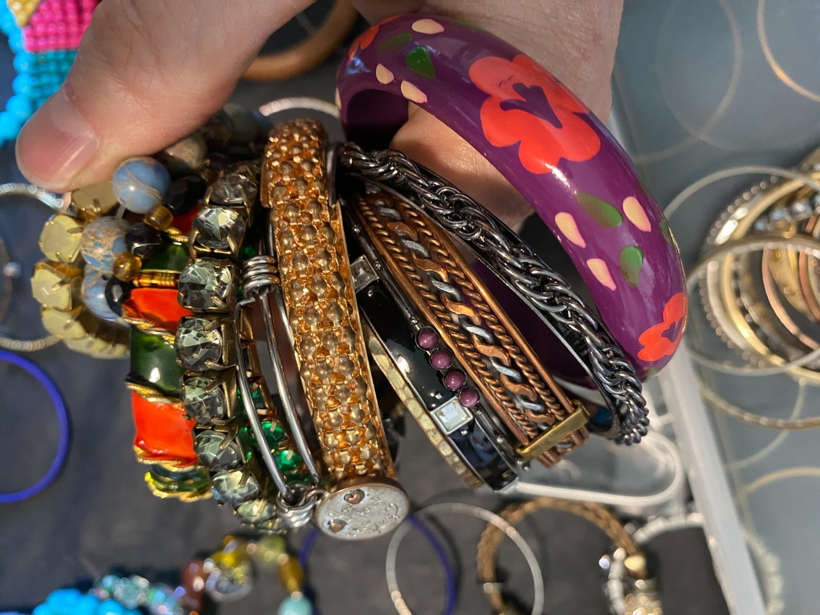 huge lot bracelets jewelry 130 bracelet collection