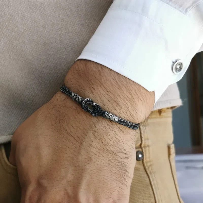1 For Love – The Love Knot Symbolizes Our Journey Together Knot Bracelet