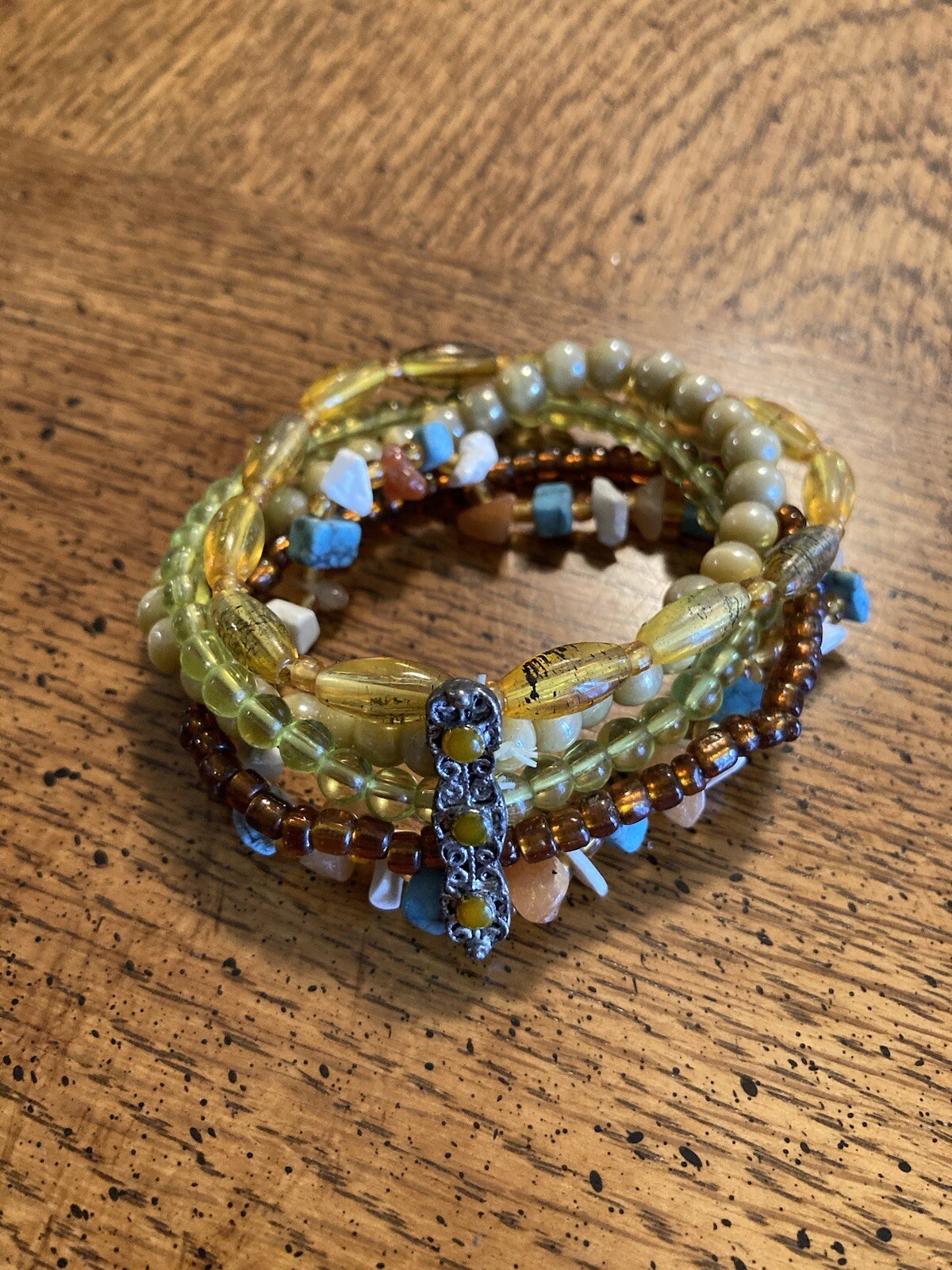 Five Layer Beaded Bracelet (6 inch)