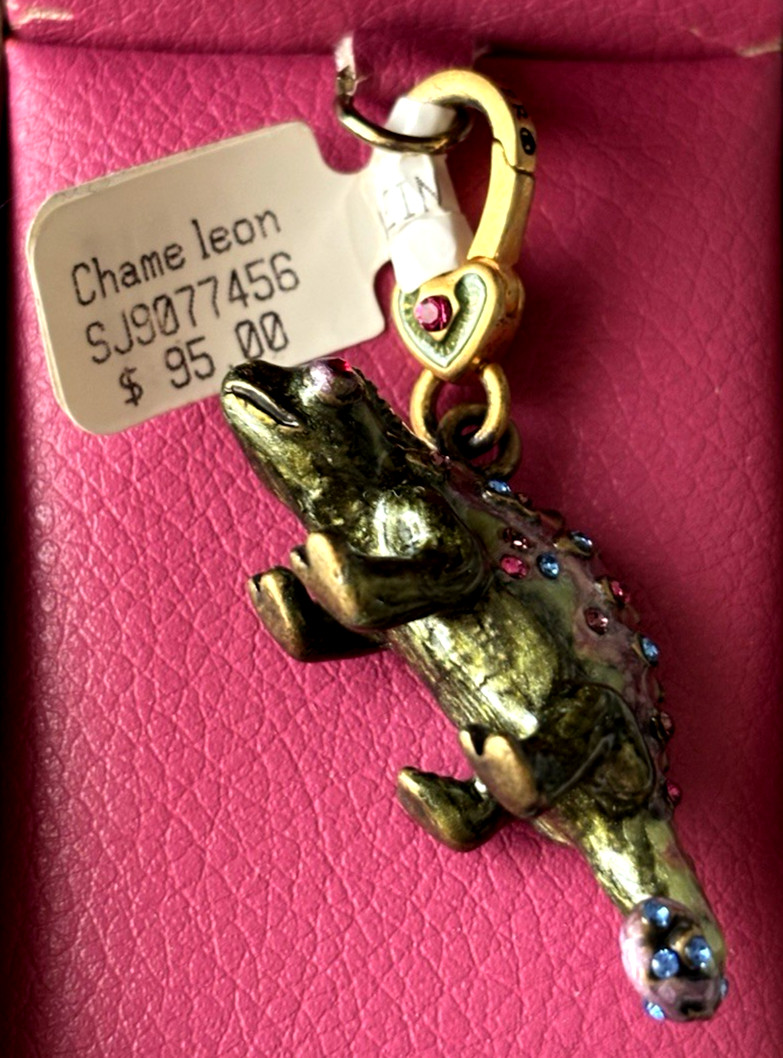 JAY STRONGWATER Chameleon Charm Box COA NEW Original Price $95 R3-J3