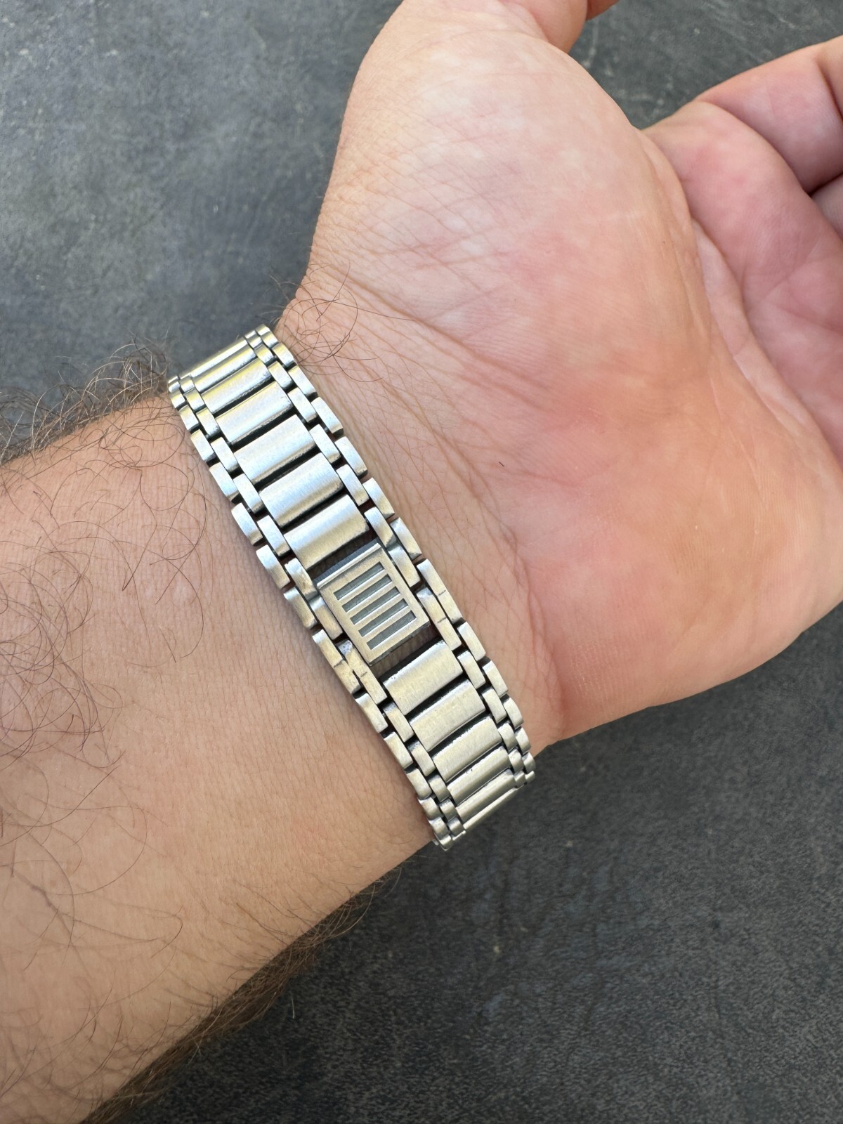 Custom Handmade Presidential Link Bracelet 14mm Wide Real 925 Sterling Silver