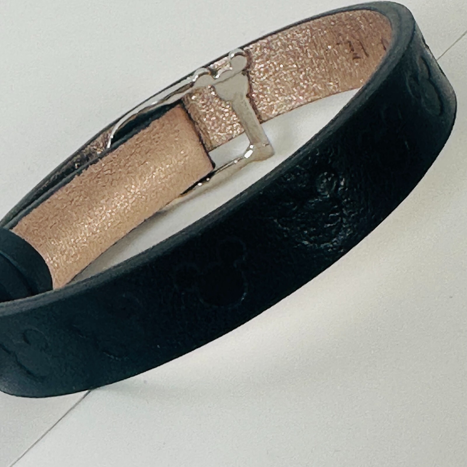 Keep Collective x Disney Black Single Leather Band Reversible New/Complete InBox