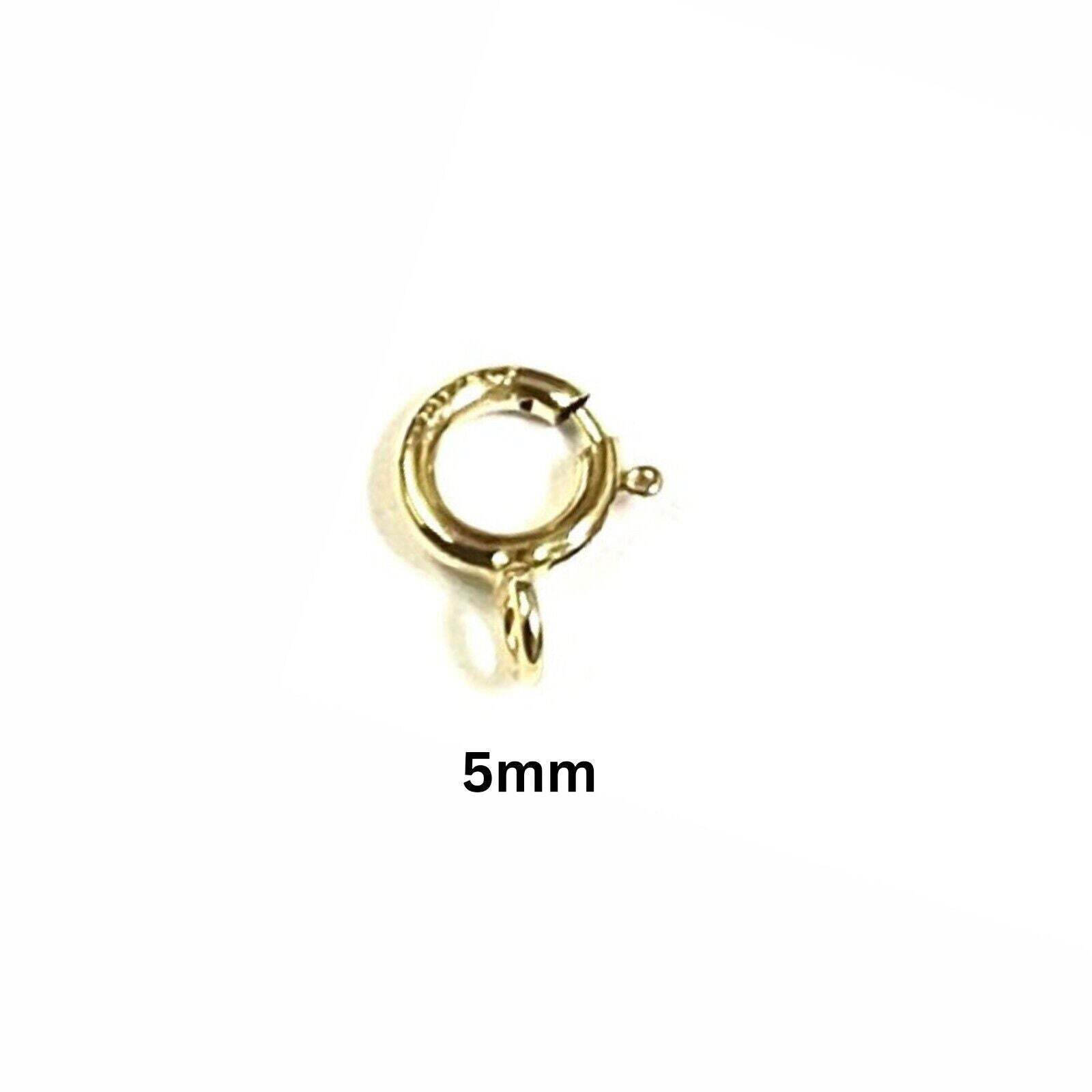 14K Goldfilled Spring Ring Clasp Lock Finding – Bracelet Chain Necklace