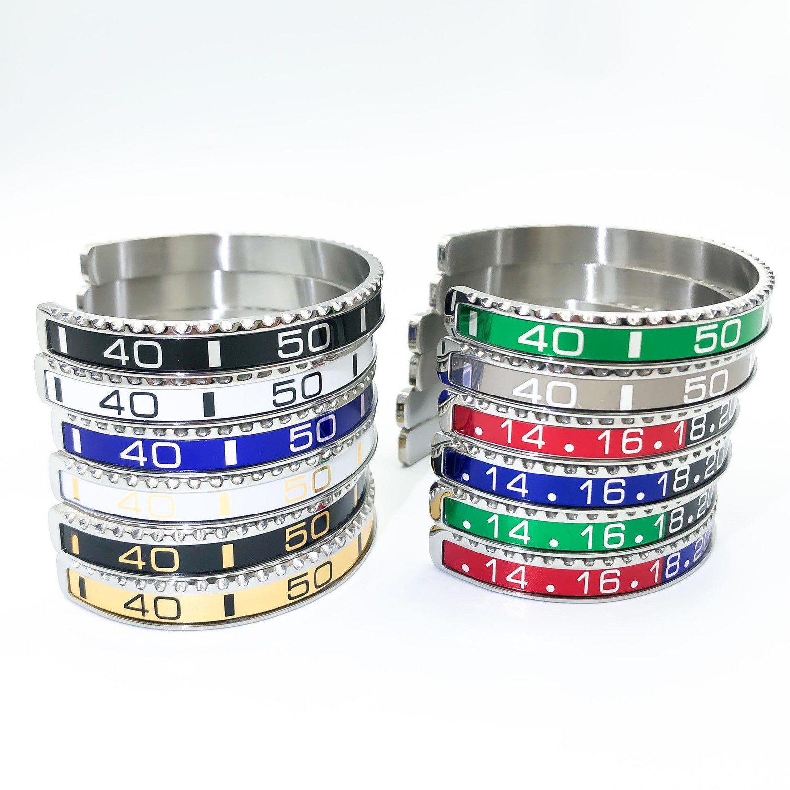 Men and Women Stainless Steel Personality Bracelets Digital Speedometer Bracelet