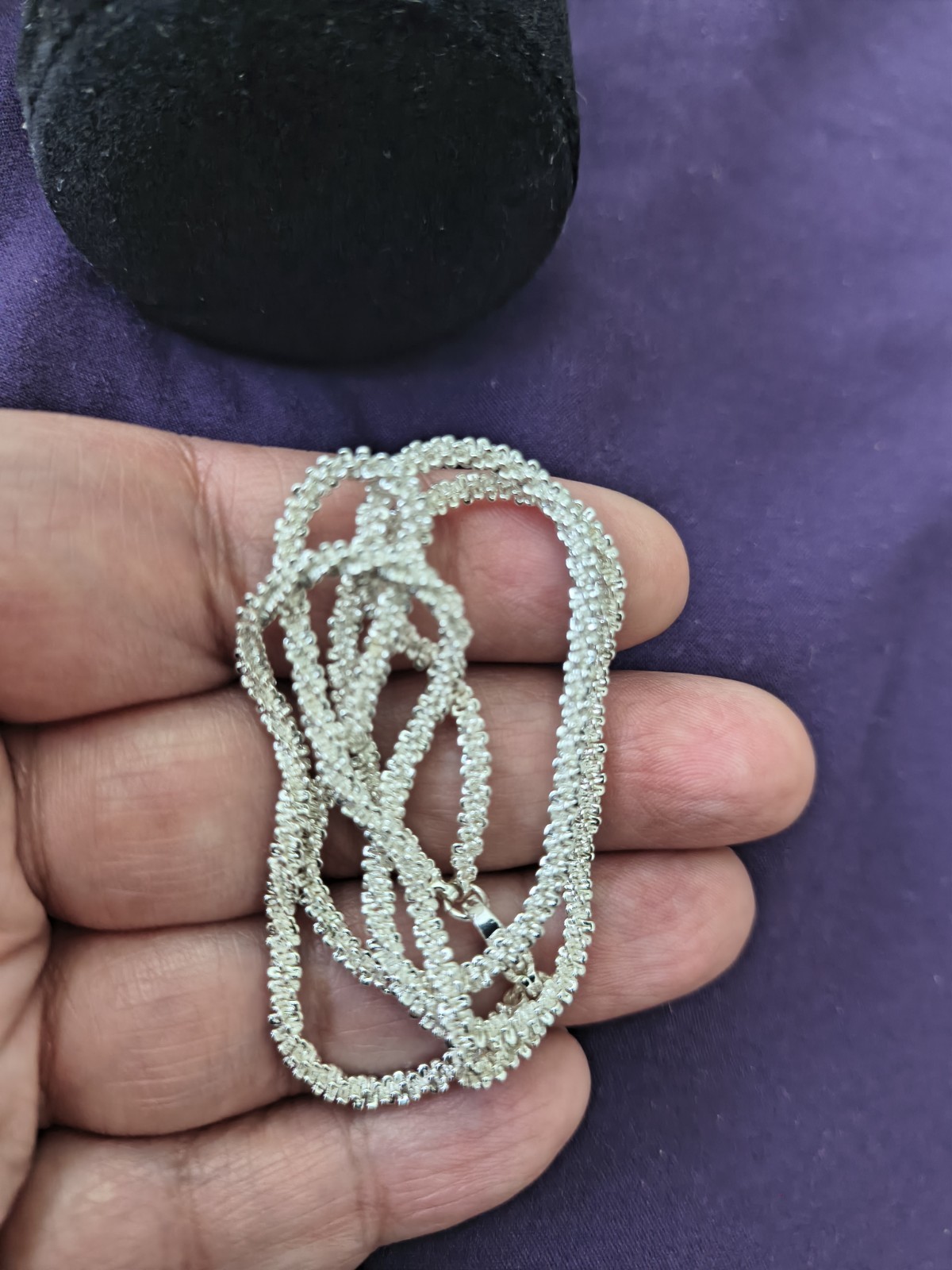 3 Silver Tone Mixed Bracelet Lot. Estate Find. All Wearable