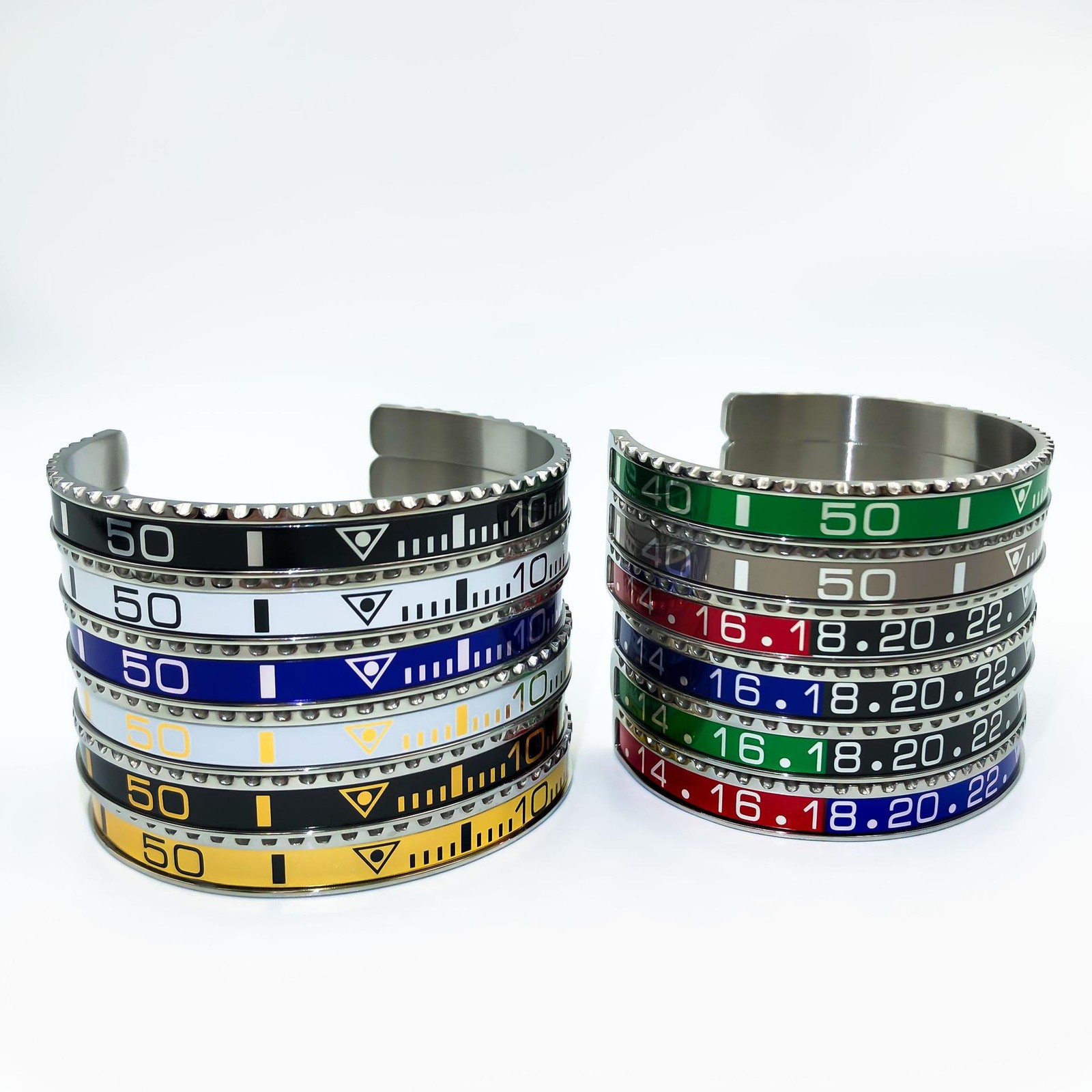 Men and Women Stainless Steel Personality Bracelets Digital Speedometer Bracelet
