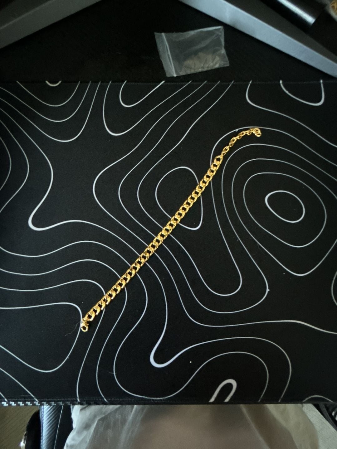 Gold-Tone Curb Link Chain Bracelet
