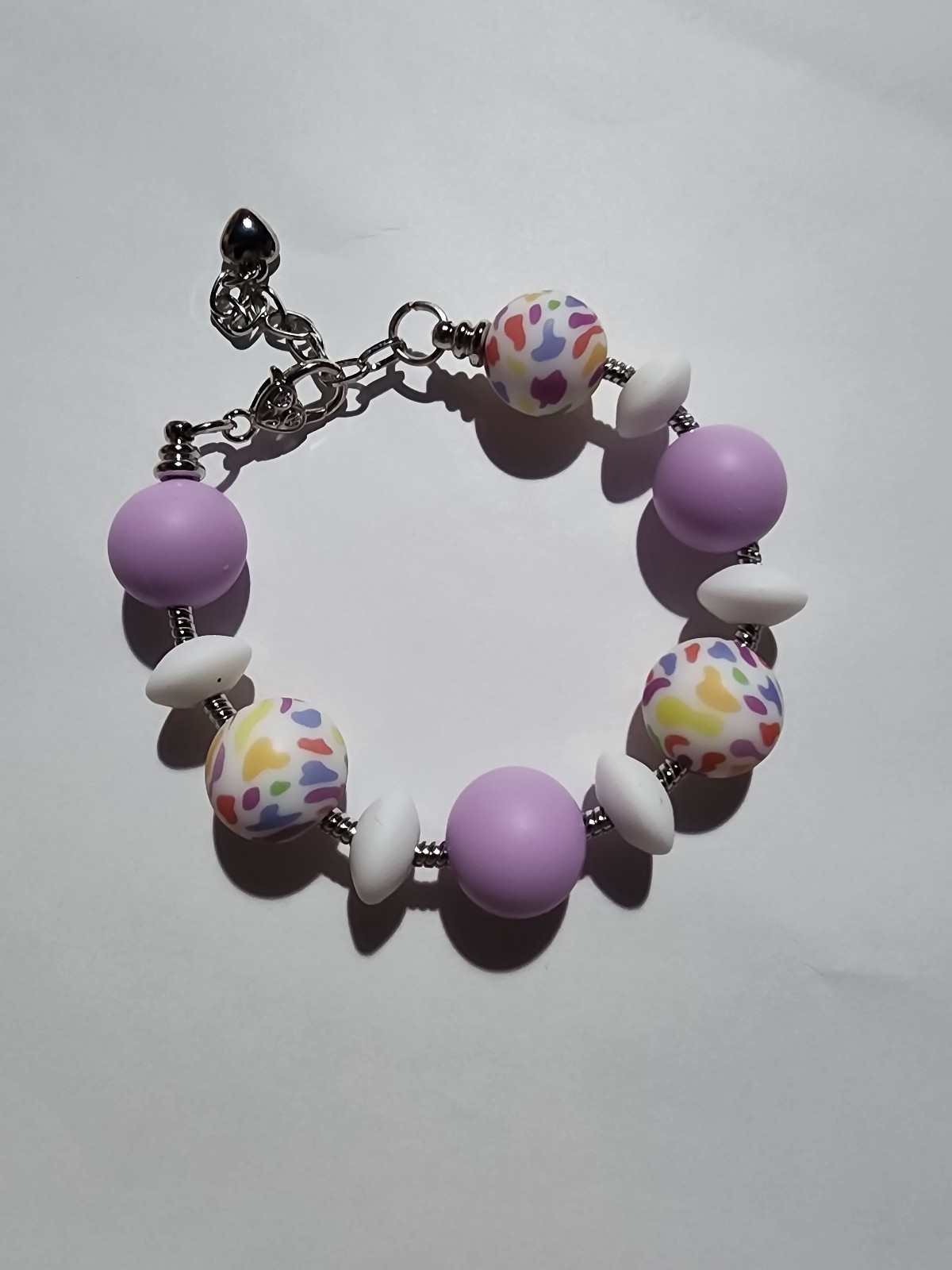 Snake Beadabld Braclets W/ Silicone Beads