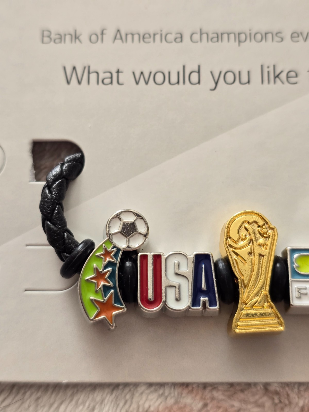 Fifa 2026 Bank of America bracelet Semi Finals