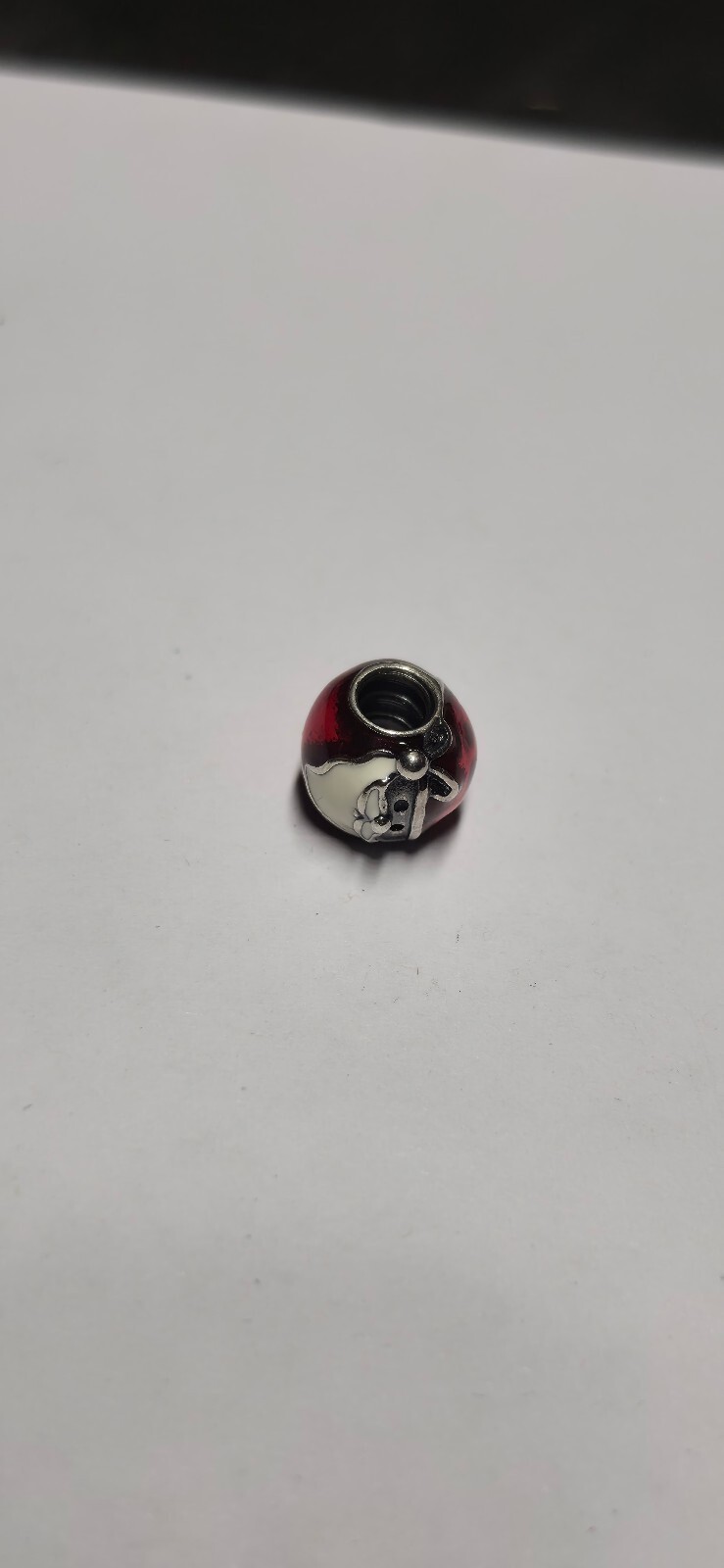 Pandora Red Jolly Santa Charm 791405ENMX