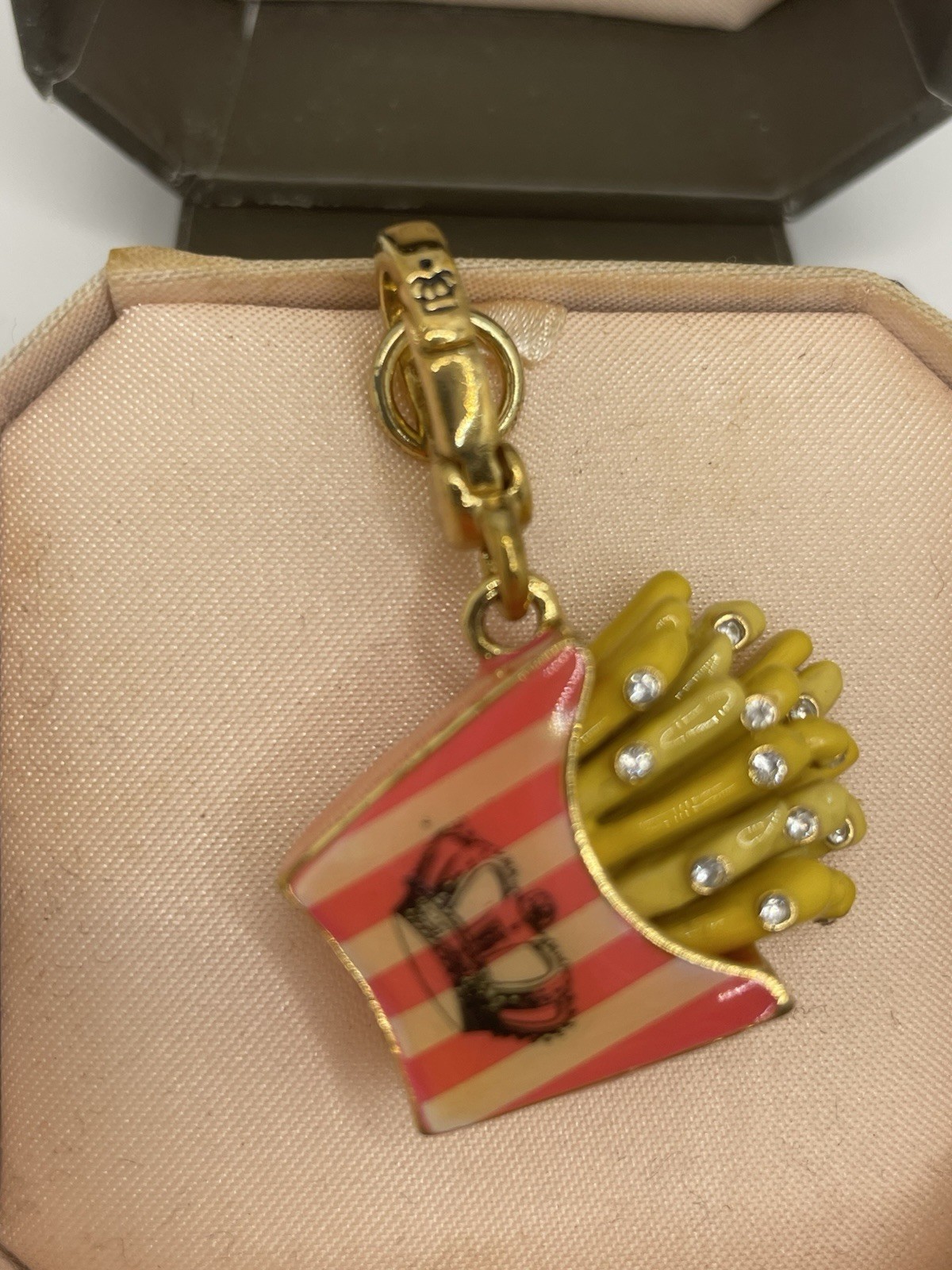 RARE! Juicy Couture FRENCH FRIES Bracelet Charm
