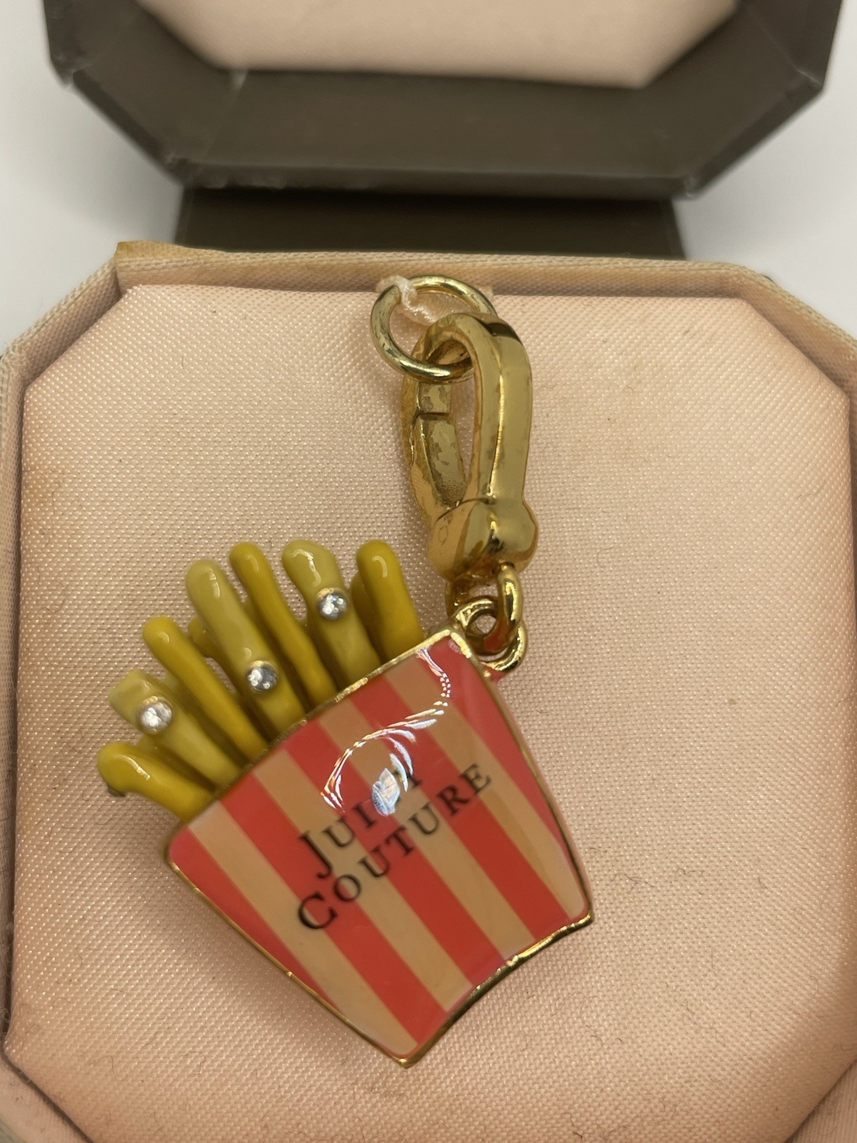 RARE! Juicy Couture FRENCH FRIES Bracelet Charm