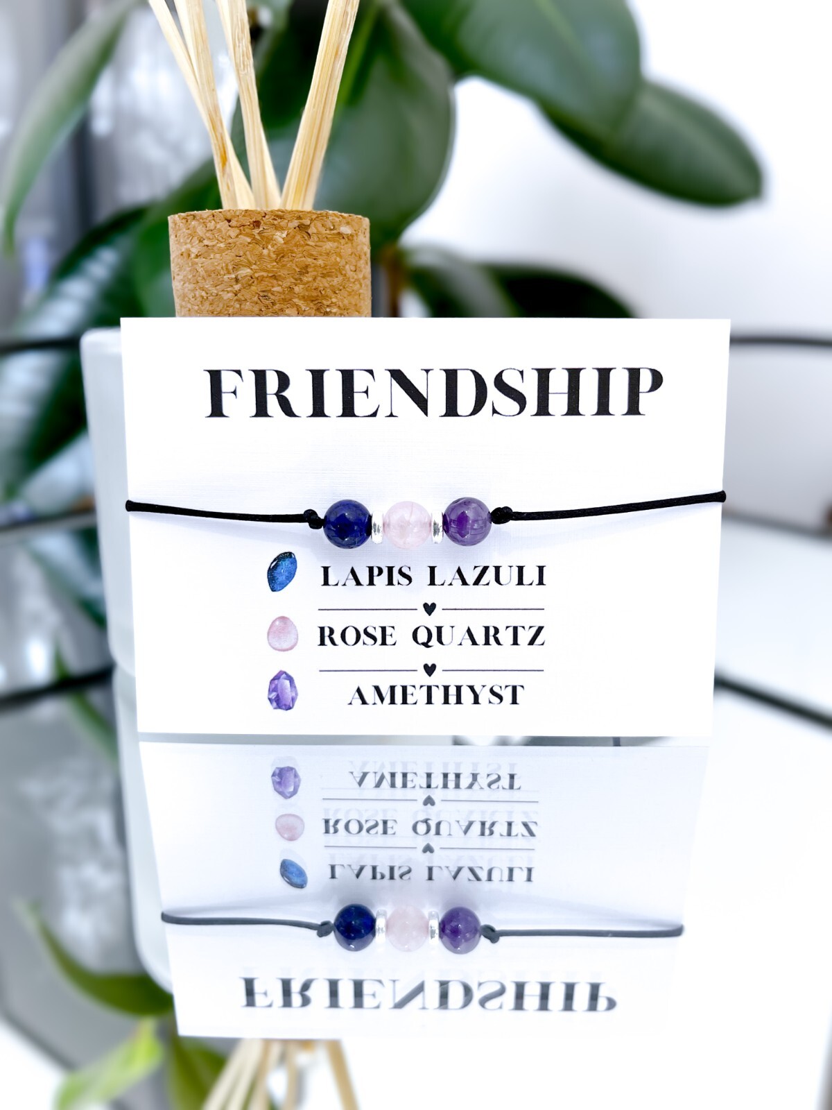 Crystal Bracelet, Bracelet for Friendship, Sleep, Love, Luck, Fertility, Travels