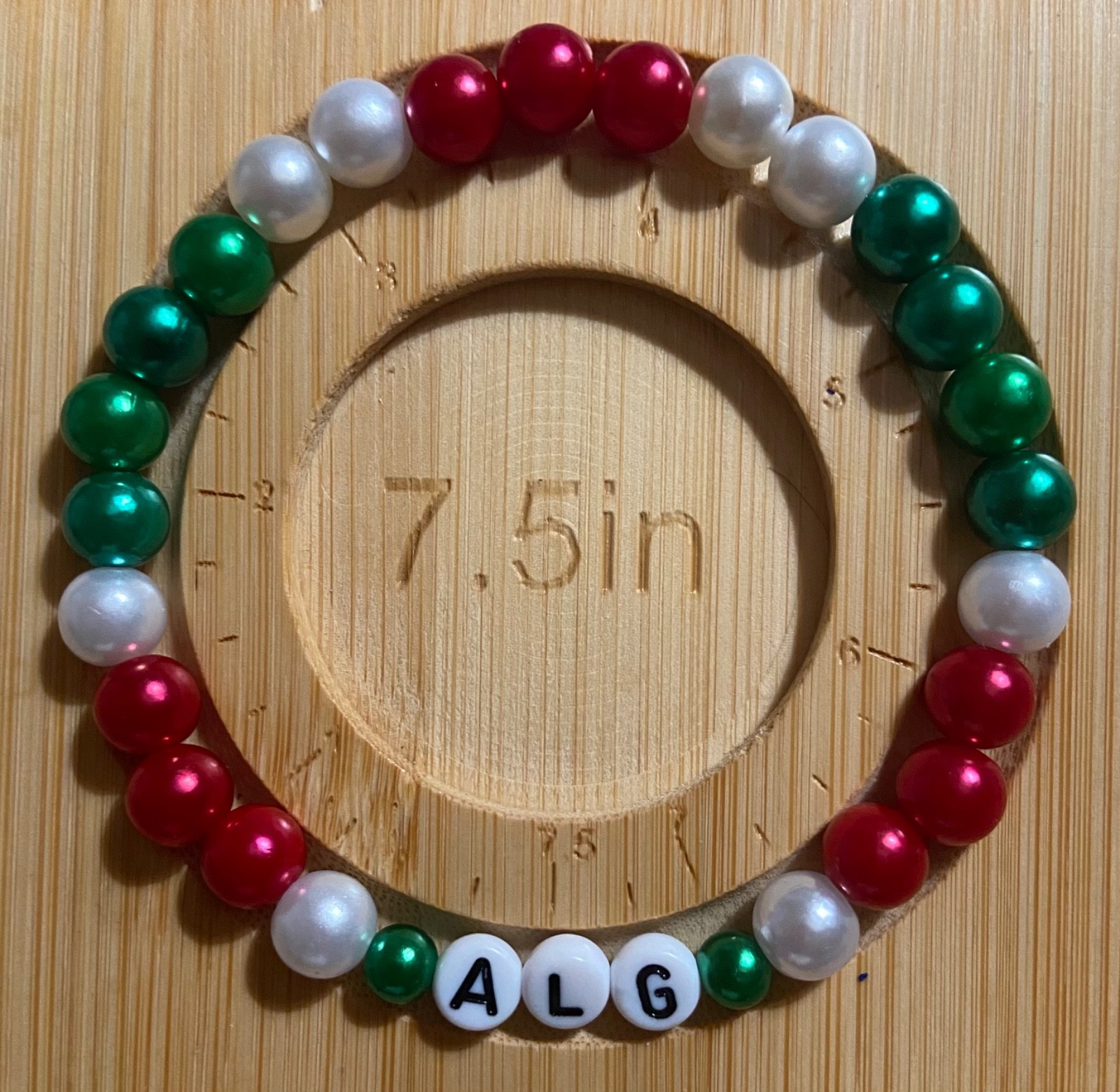 FIFA World Cup Flag Colors Bead Bracelets (7 in. – 7.5 in.)