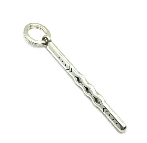 AMULETS Brighton Marrakesh Etched Bar Long Signature Silver Arrow JC4160 NWOT
