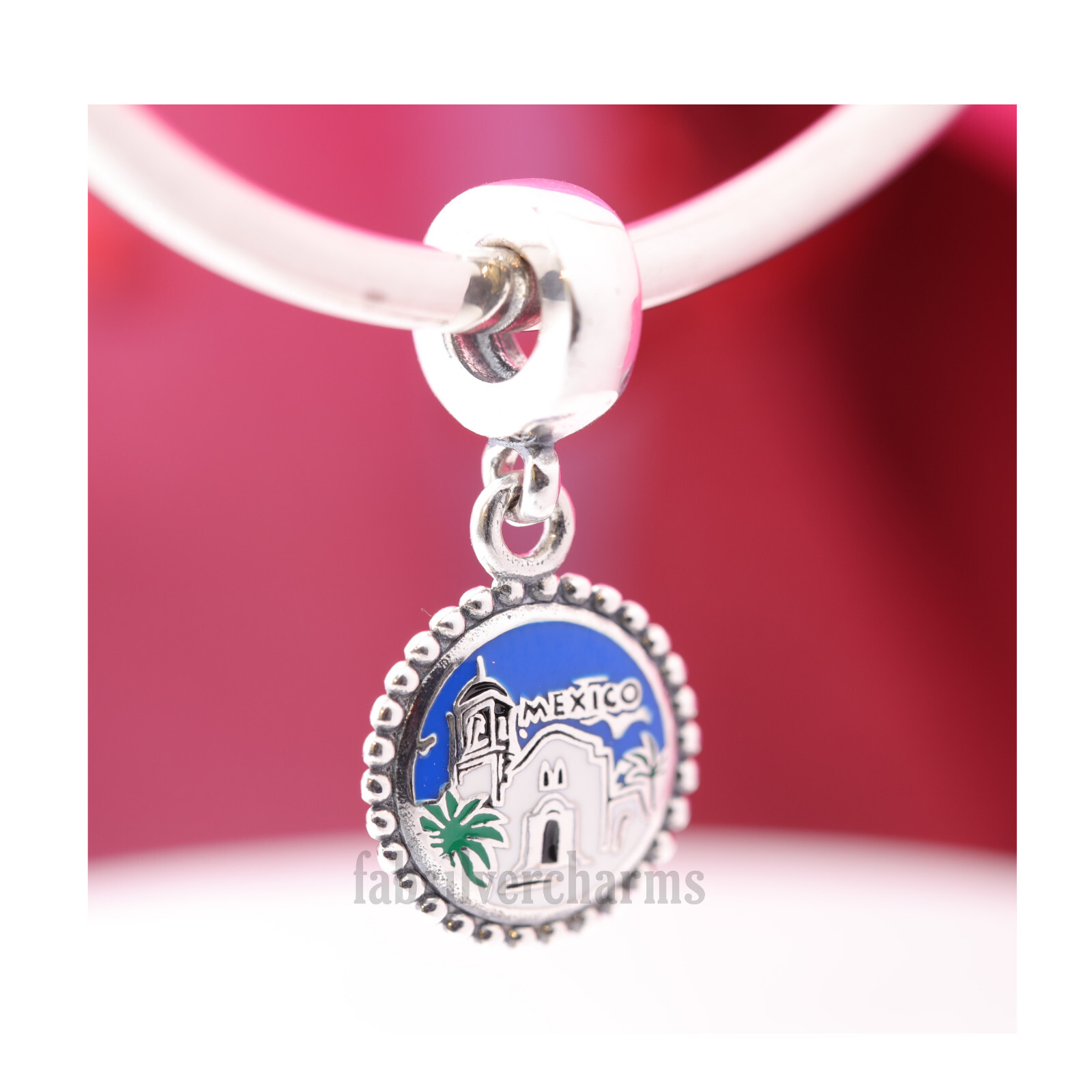 New! Authentic Pandora Mexico Dangle Destination Charm Travel