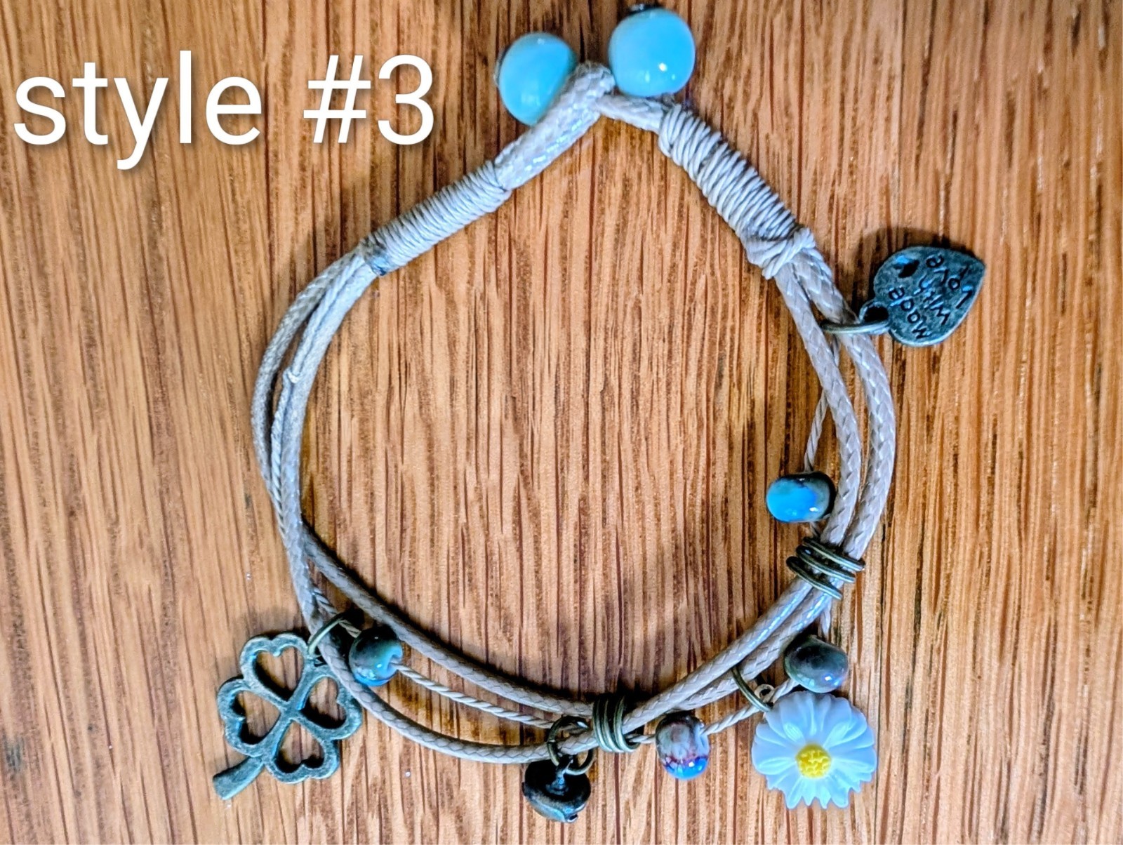 Handmade Adjustable Boho Bead Bracelets – Mother’s Day, Graduation, Teacher Gift
