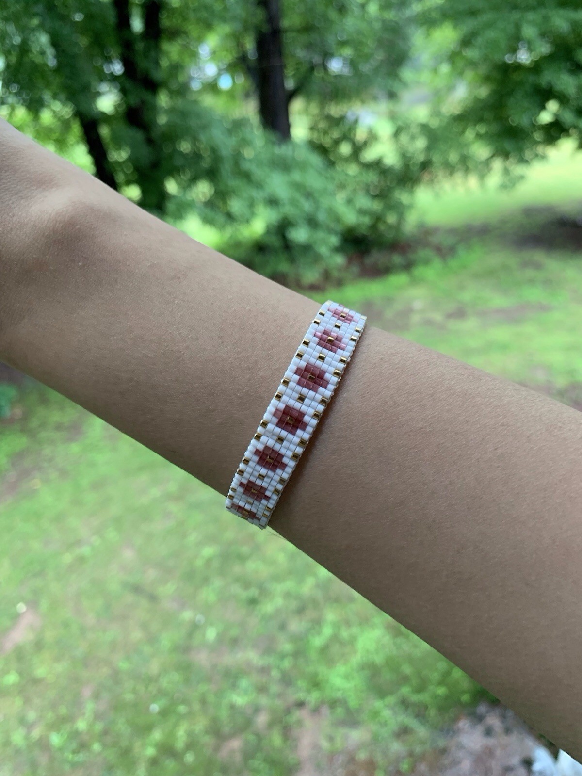 Handmade Miyuki Seed Beads Bracelet | Delicate Minimalist Jewelry | Adjustable