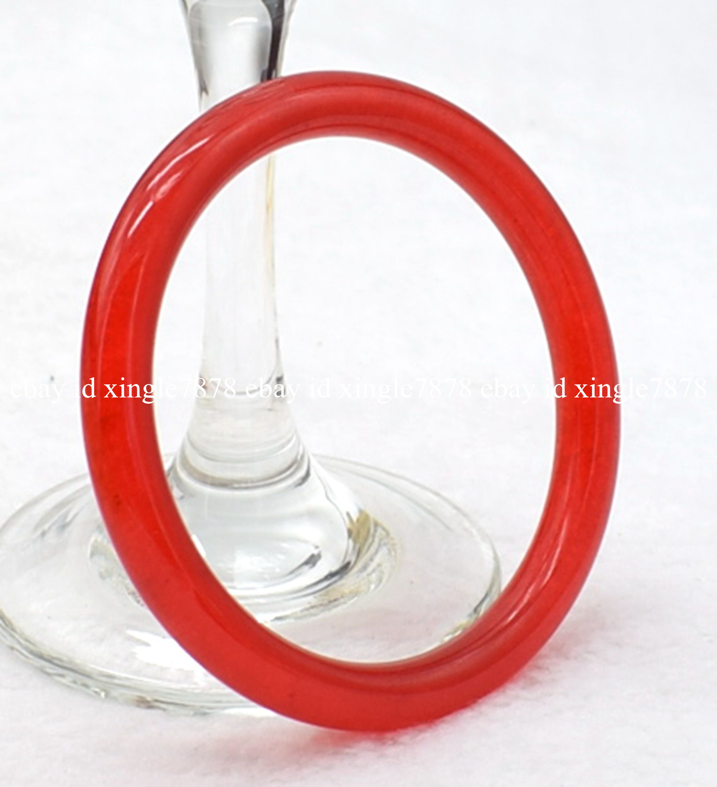 Beauty Natural Red Jade Jadeite Jade Gemstone Bangle Bracelet 57-66mm Jewelry