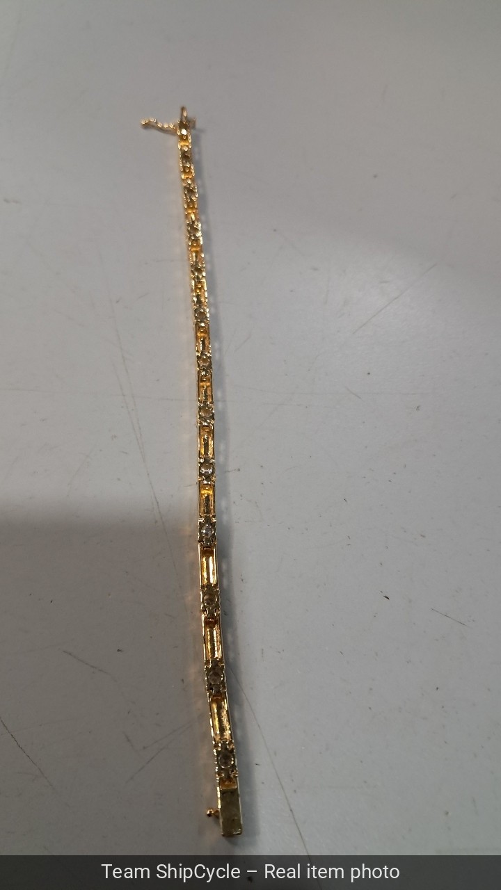 without tags 14K Yellow Gold Plated 4Ct Round Cut Diamond Lab Created Wo G2U