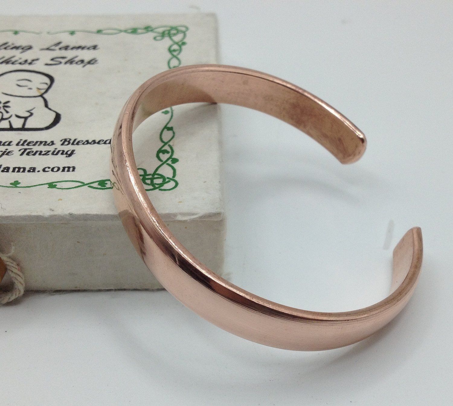 8 Inches Hand Forged 100% Pure Copper Bracelet. Solid Copper Arthritis Bracelet.