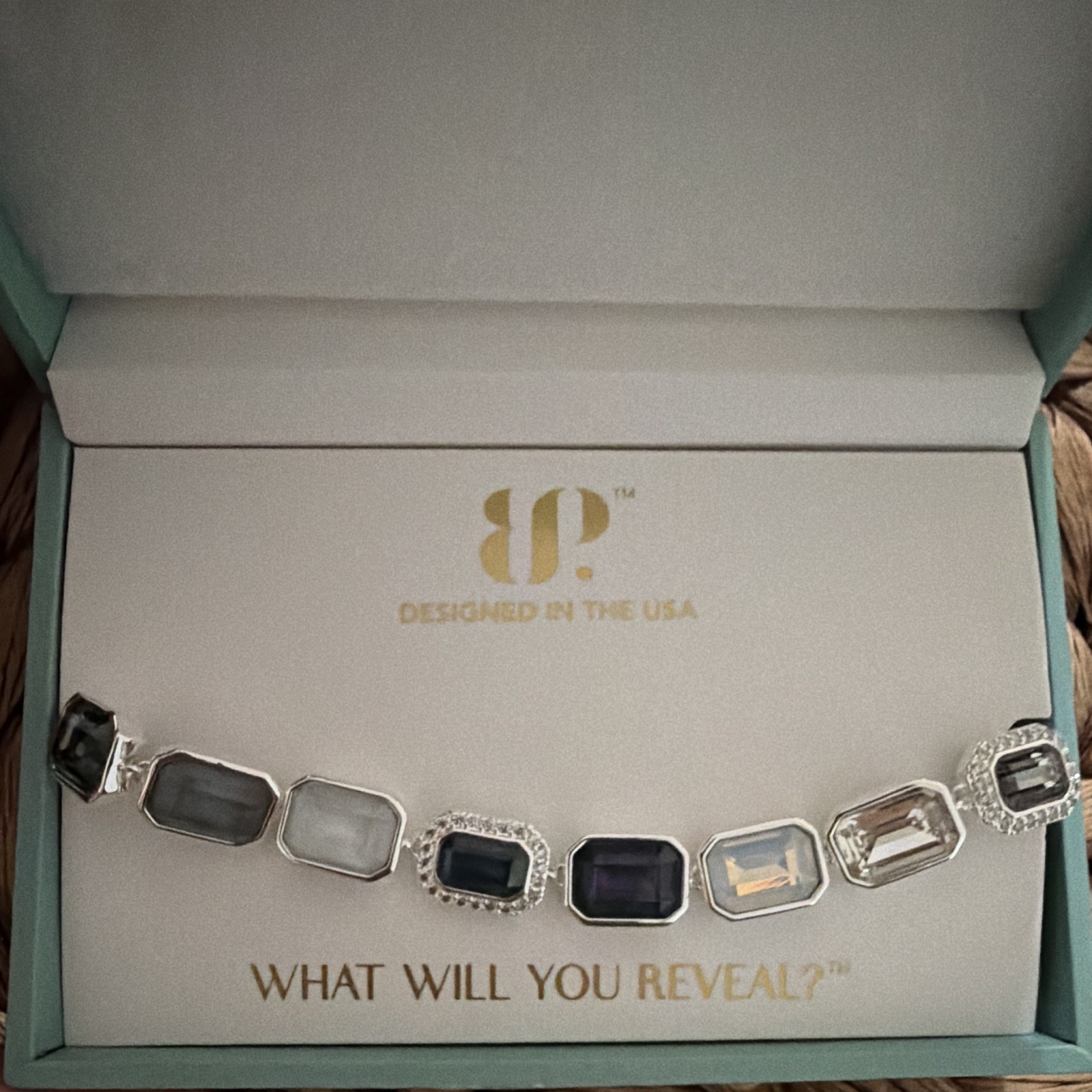 BP Sunset Landing Monaco Moments Silver Plated Adj Bracelet 6-10.5 BR47210