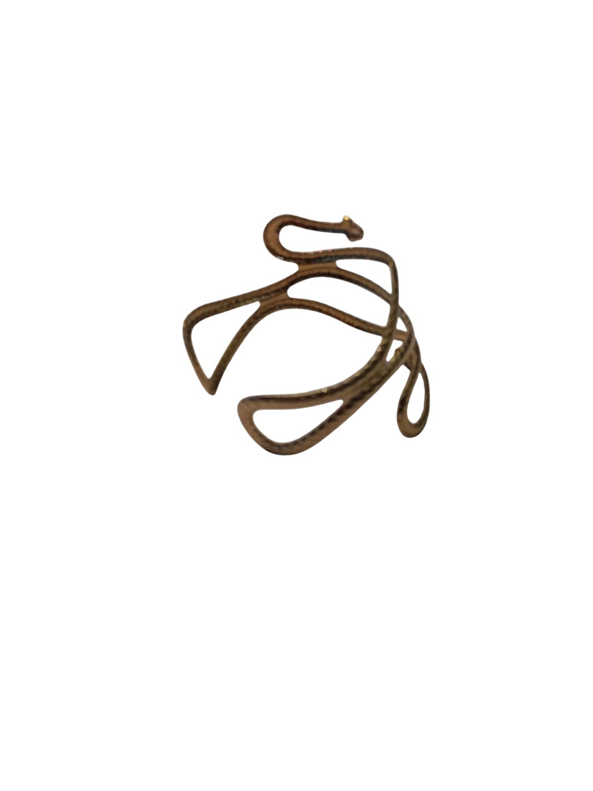 Gold Color Snake Bracelet New Wear Everyday Or Themed Dress, Halloween