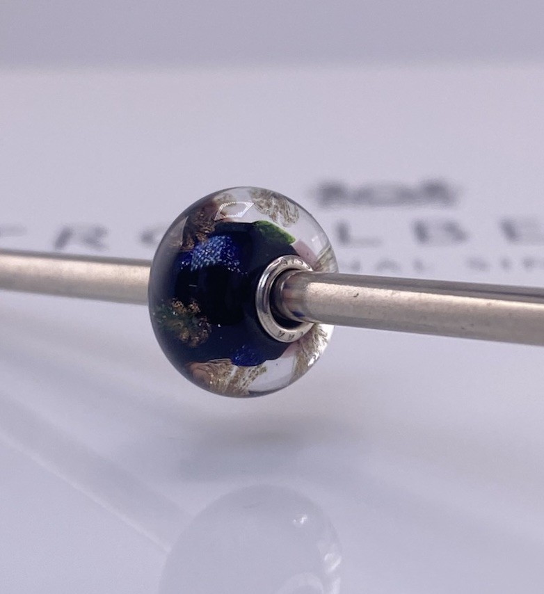 Trollbeads Happy 2020 Limited Edition Glass Bead Charm New Retired L.E.
