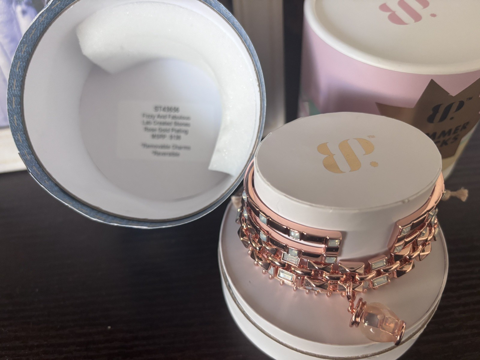 Bomb Party Spring Stacks 2026 “Fizzy And Fabulous “ Rose Gold