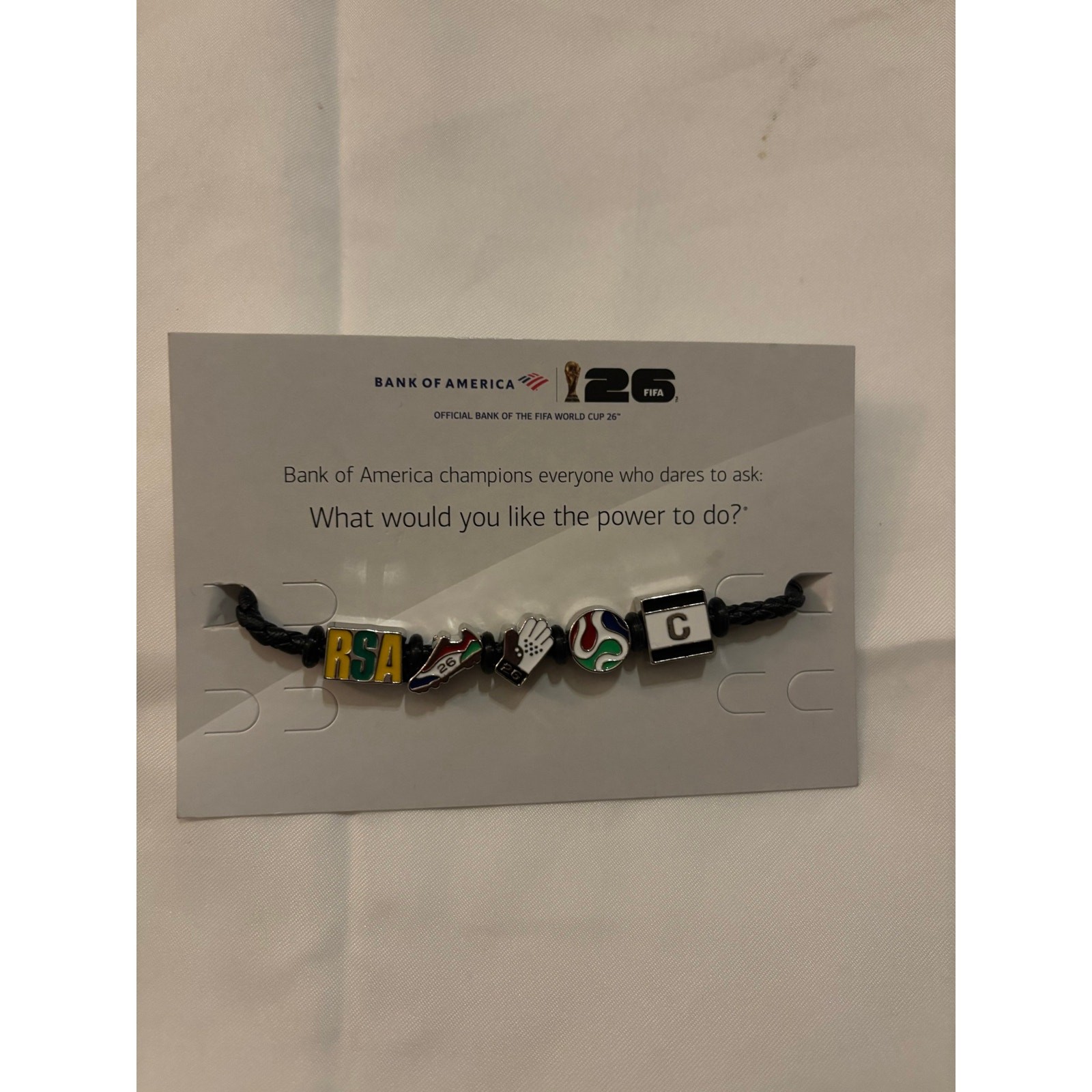 FIFA 2026 South Africa Charm Bracelet Large