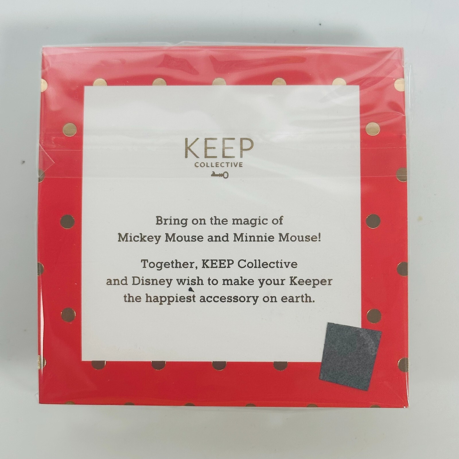 Keep Collective x Disney Black Single Leather Band Reversible New/Complete InBox