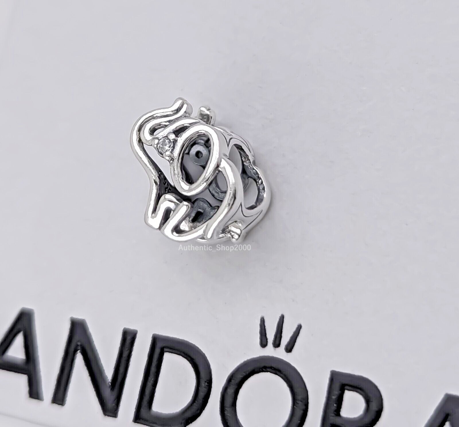 New 100% Authentic PANDORA Moments 925 Ale Openwork Elephant Charm 793345C01