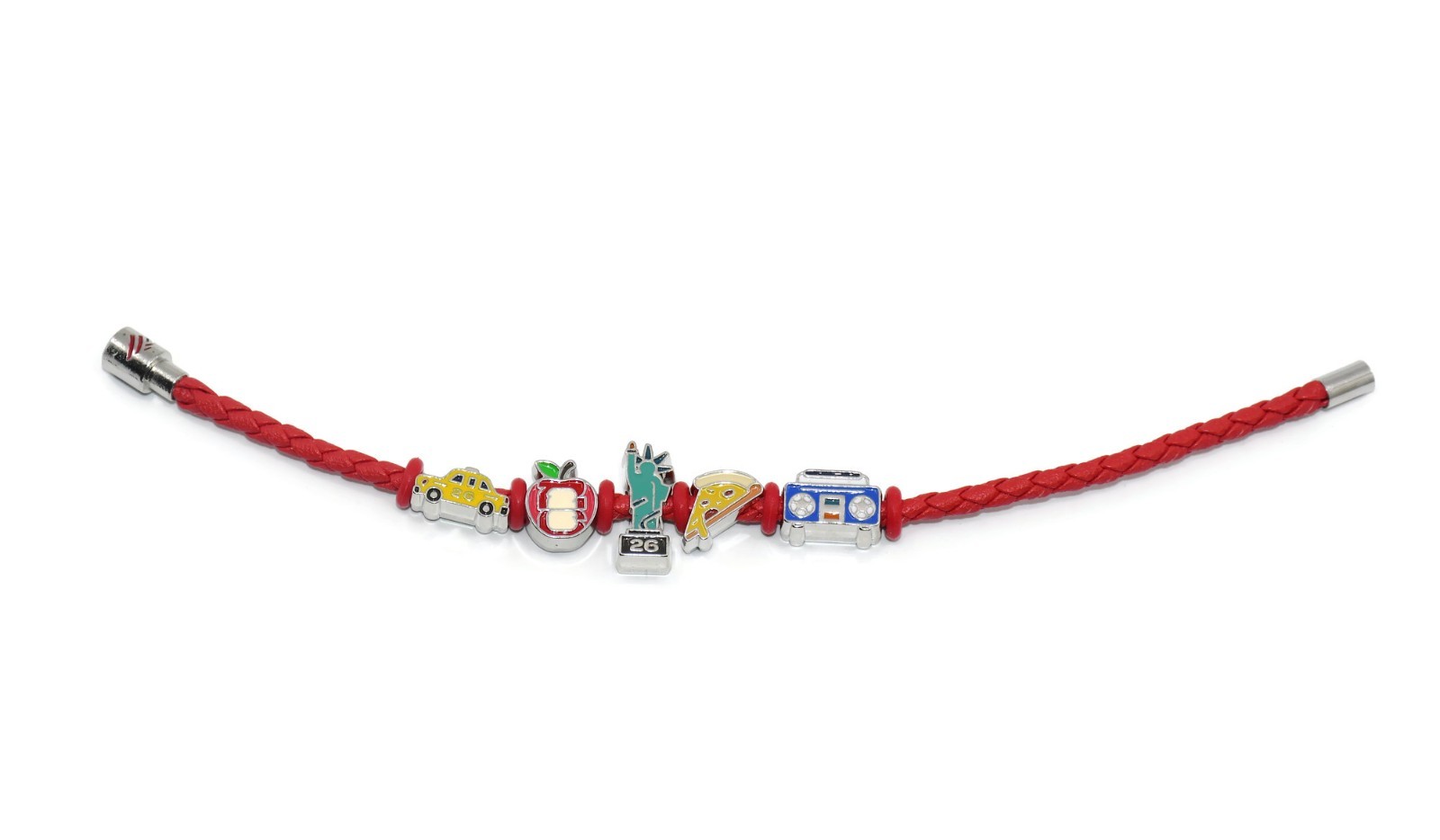 Bank of America FIFA World Cup 2026 Charm Bracelet New York City Size S Red