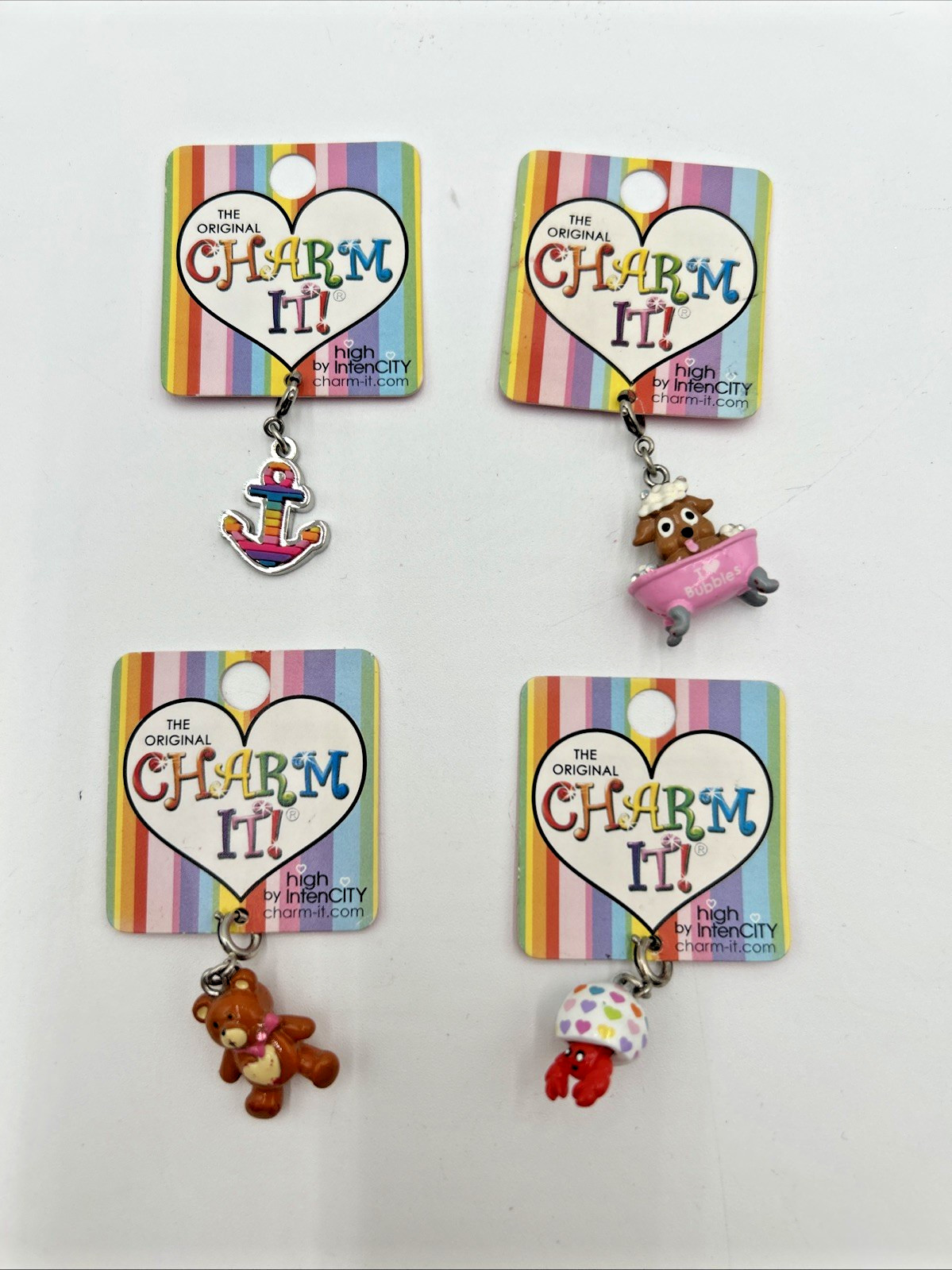 High Intencity CHARM IT! Bracelet Charms by High IntenCity LOT OF 4