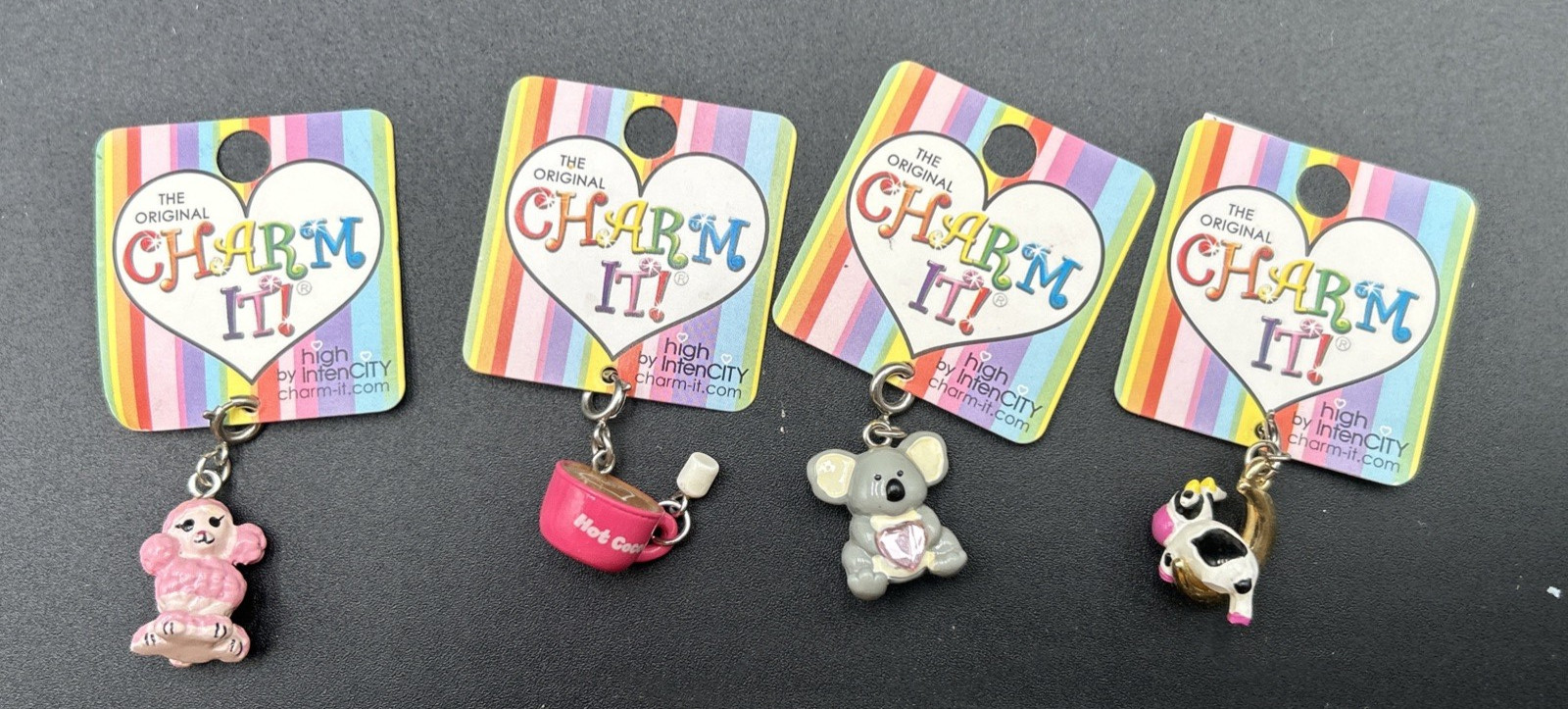High Intencity CHARM IT! Bracelet Charms by High IntenCity LOT OF 4