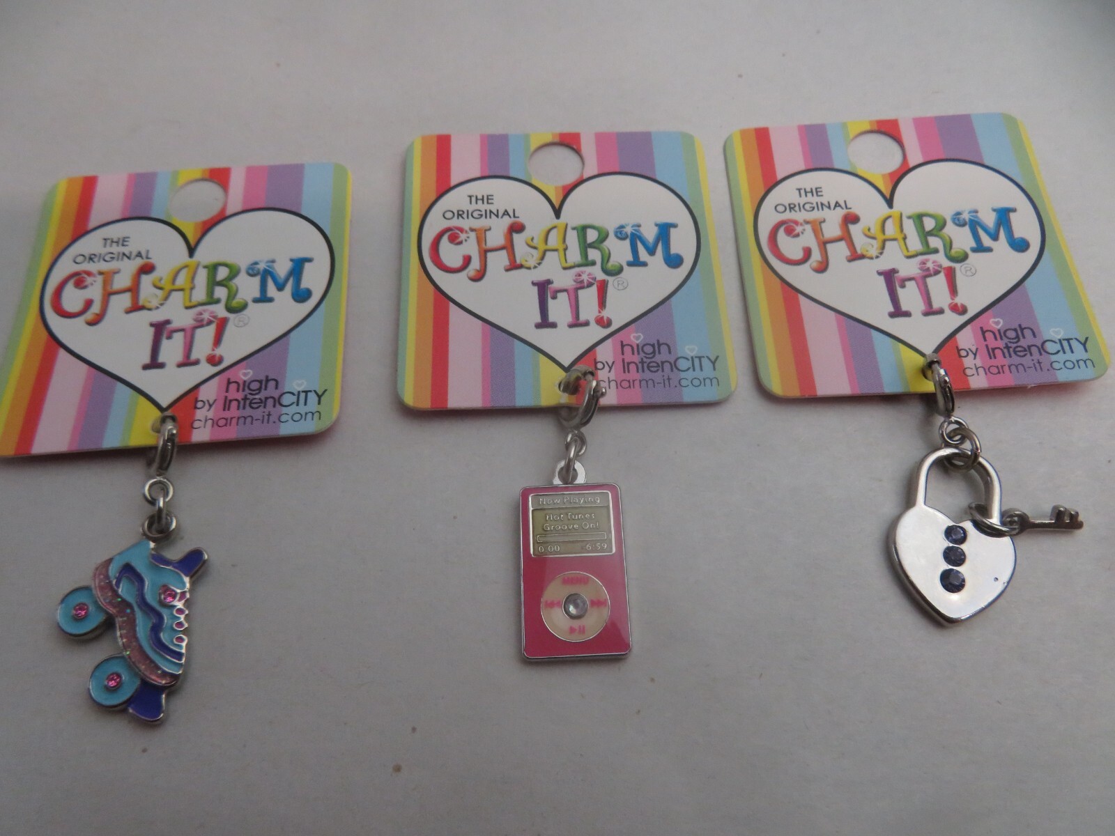 High Intencity CHARM IT! Bracelet Charms by High IntenCity LOT OF 3 L