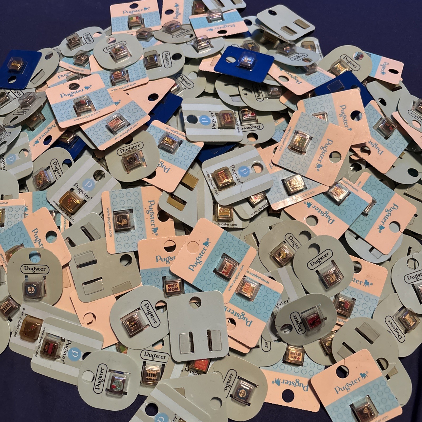 Pugster Charms Massive Lot Of Around 270 Italian All Brand New Gold Tone Watch