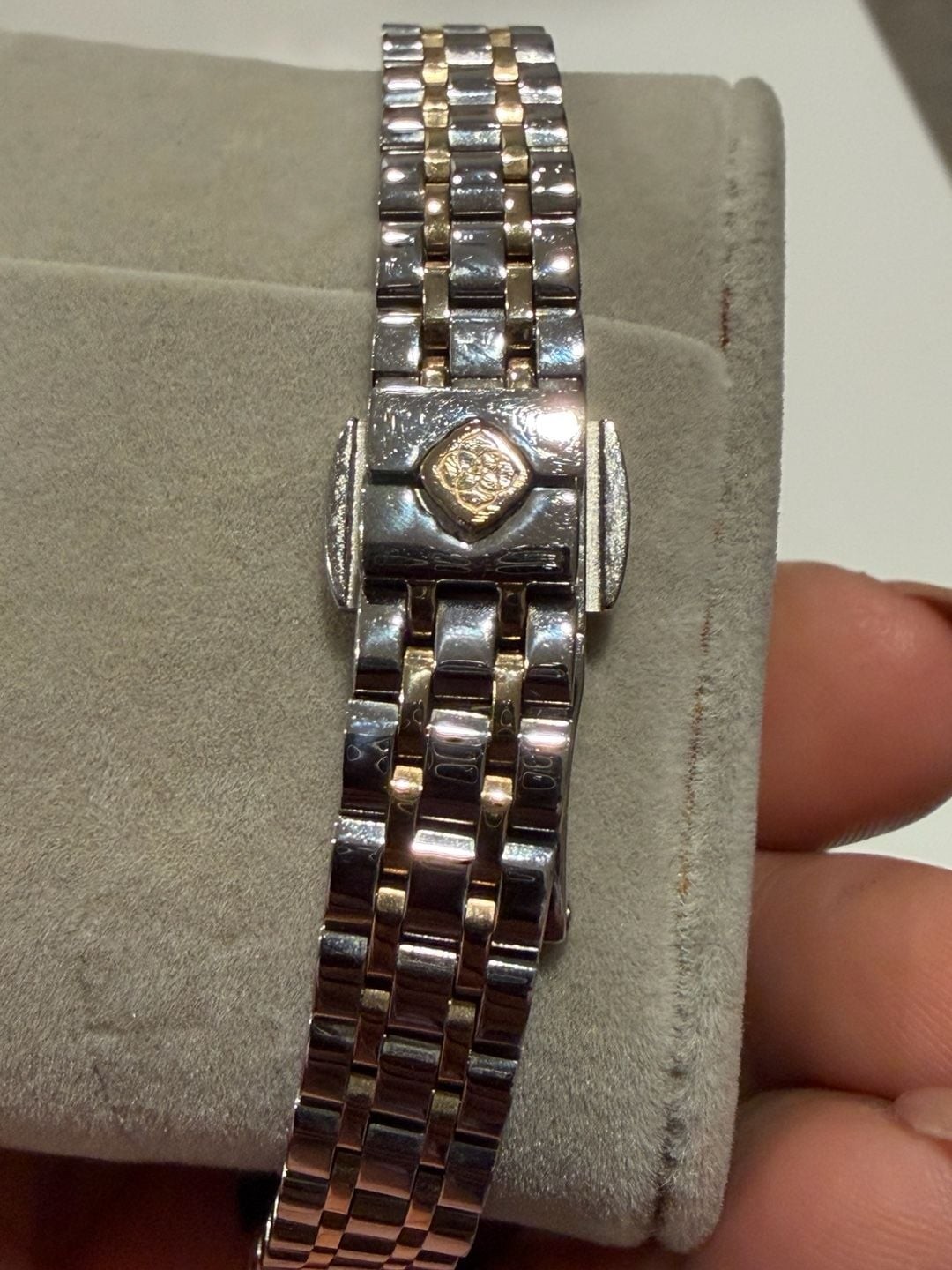 Kendra Scott Adela Two-Tone Rectangle Bracelet Watch